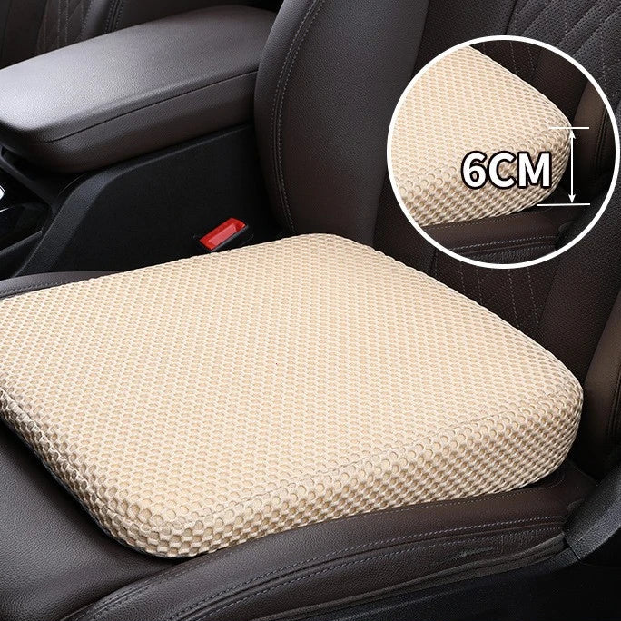Coussin rehausseur de siège voiture beige 6 cm