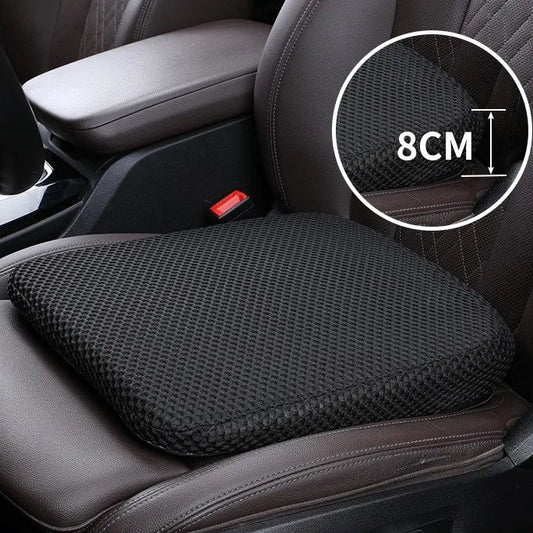 Coussin rehausseur de siège voiture noir 8 cm