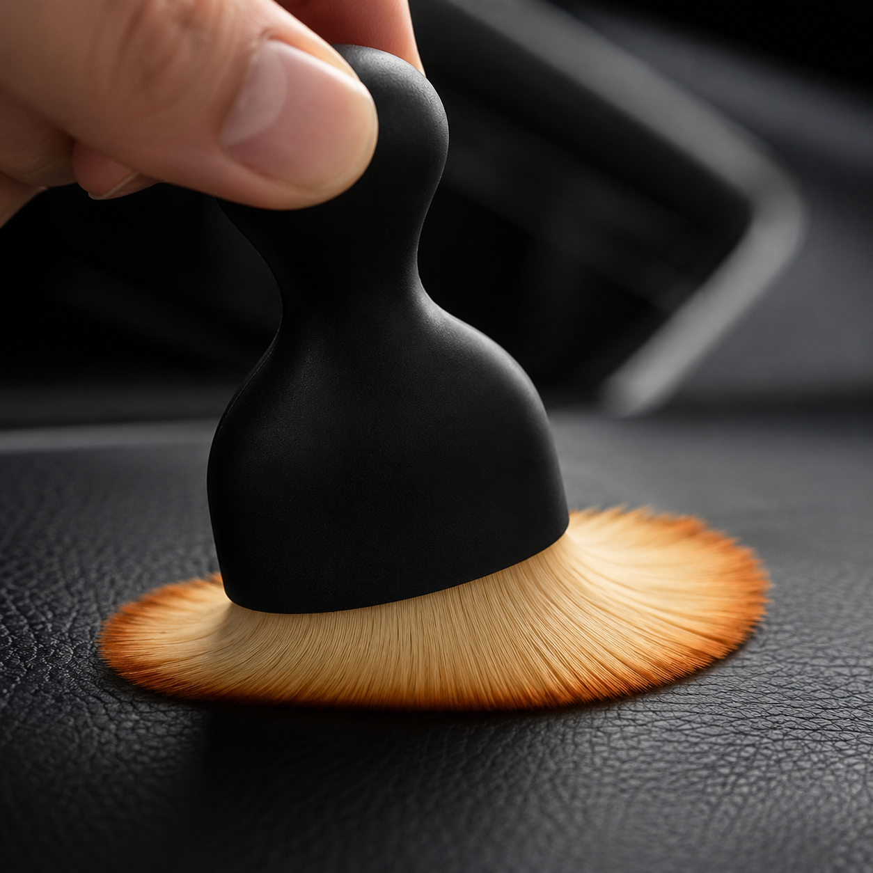 Brosse de nettoyage douce pour intérieur automobile