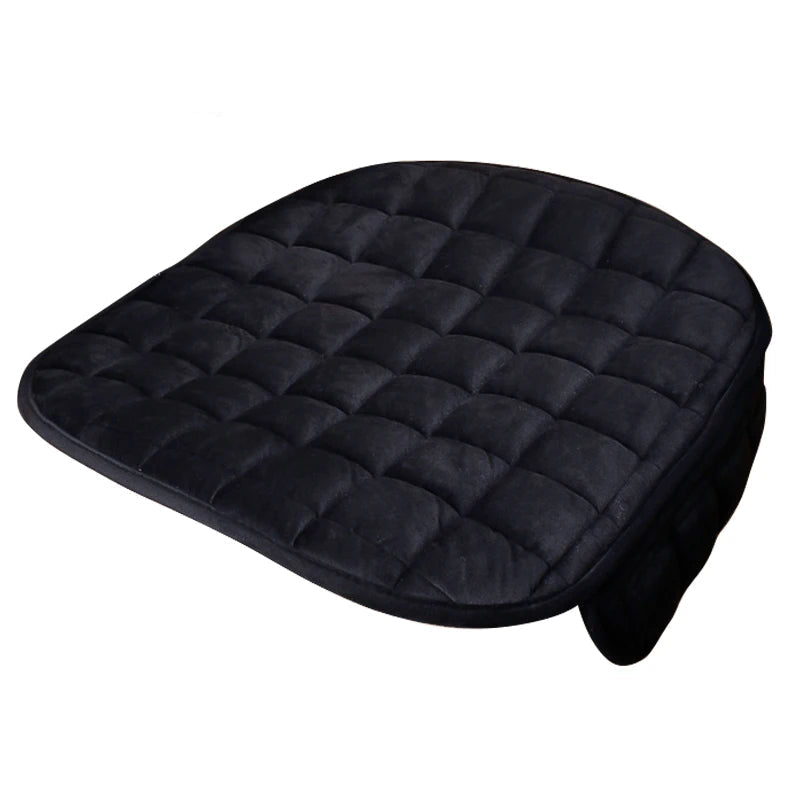 Protection de siège auto pour assise avant, 1 pièce, coloris noir, tissu matelassé