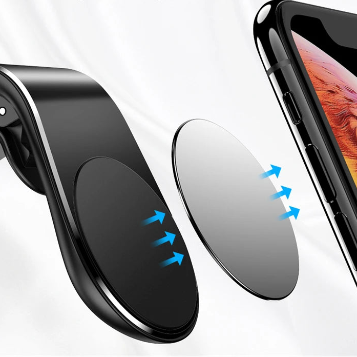 support téléphone magnétique avec plaque métallique adhésive