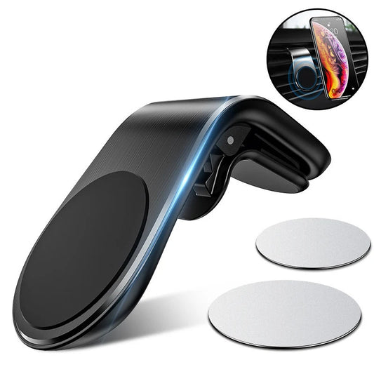 support téléphone magnétique pour voiture grille d’aération
