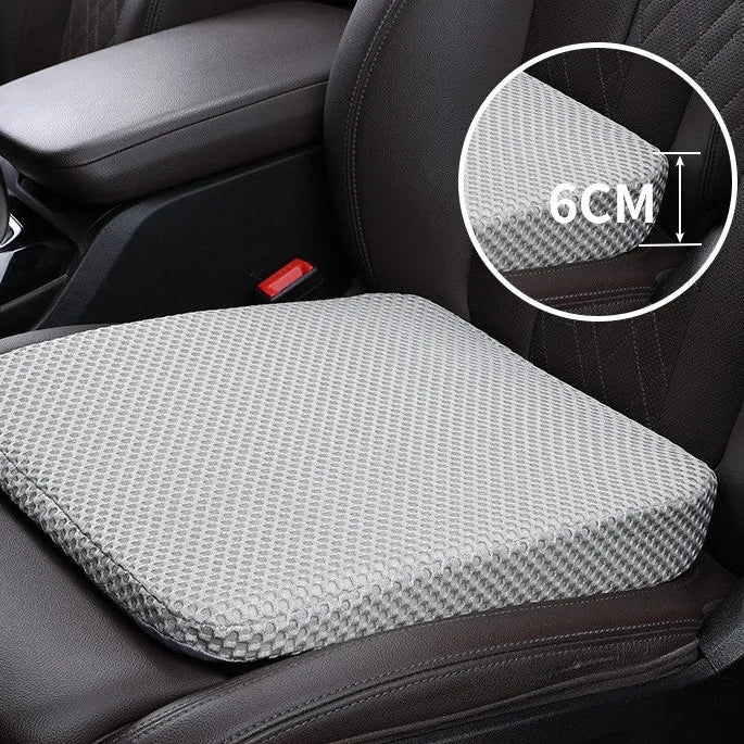 Coussin rehausseur de siège voiture gris 6 cm 