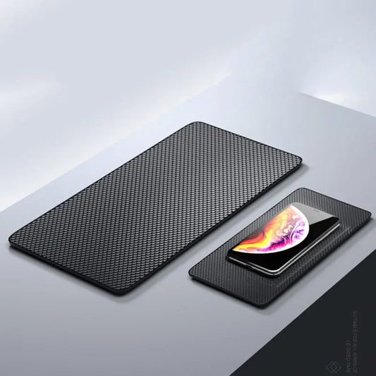 Tapis antidérapant de tableau de bord pour voiture, support pour téléphone et petits objets