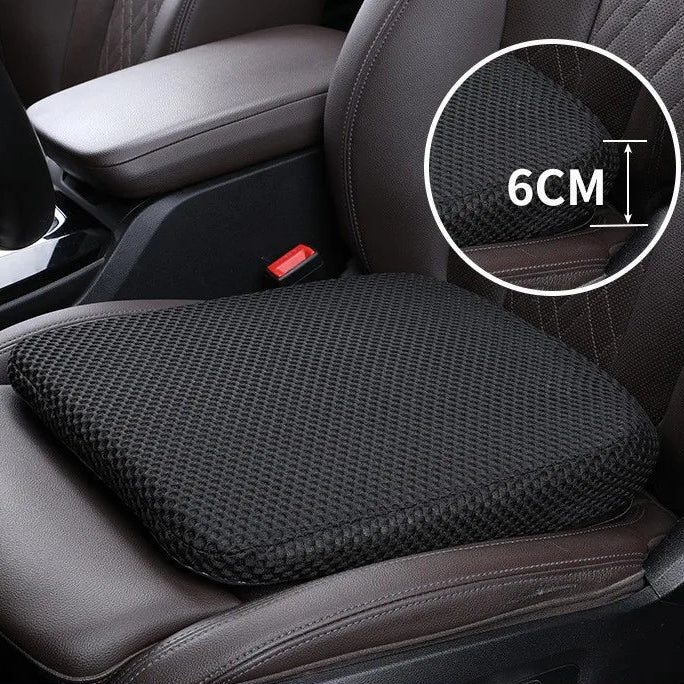 Coussin rehausseur de siège voiture noir 6 cm 