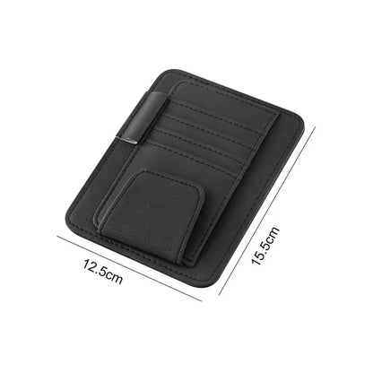 Organisateur de pare-soleil pour voiture avec dimensions 12,5 × 15,5 cm