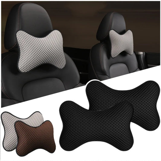 Coussins repose-tête ergonomiques pour voiture, lot de 2, accessoires de confort intérieur.