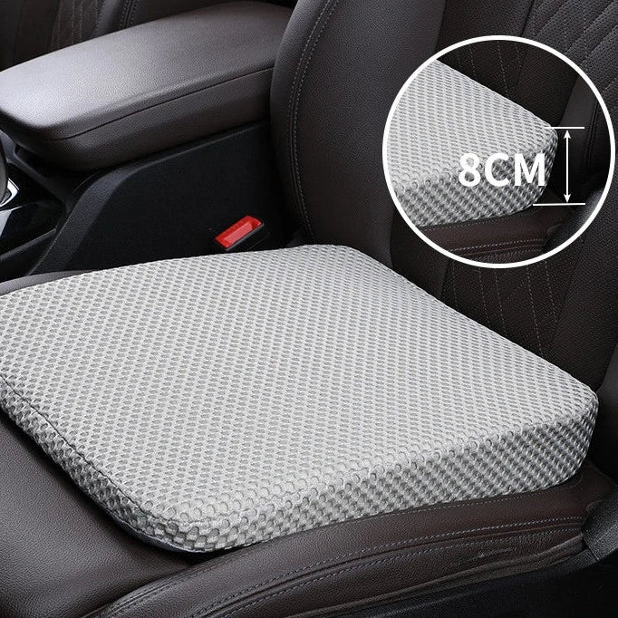 Coussin rehausseur de siège voiture gris 8 cm 