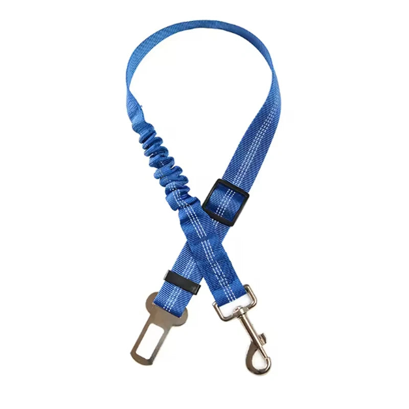 Ceinture de sécurité pour chien réglable avec amortisseur